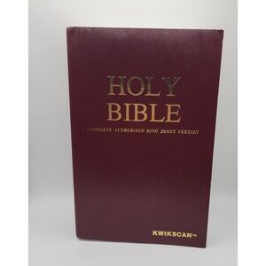 Holy Bible Complete Authorized King James Version Kwikscan Micro-Books